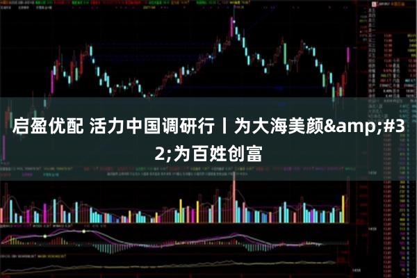启盈优配 活力中国调研行丨为大海美颜&#32;为百姓创富