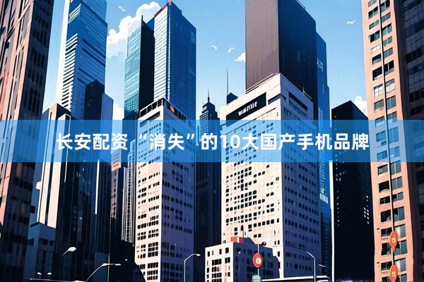 长安配资 “消失”的10大国产手机品牌
